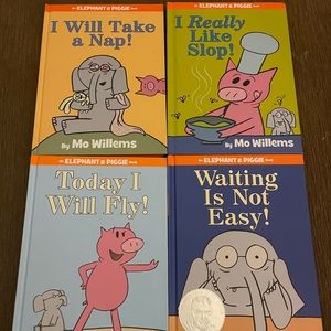 Elephant & Piggie hardback books. 
Lot of 4.